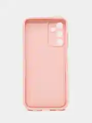 Розовый чехол для Samsung Galaxy A16 (Самсунг Галакси A16), противоударный, с бортиками