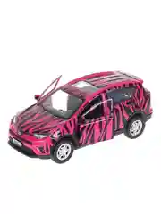 Металлическая модель Технопарк Toyota Rav4, для девочек, 12 см