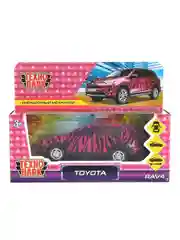 Металлическая модель Технопарк Toyota Rav4, для девочек, 12 см