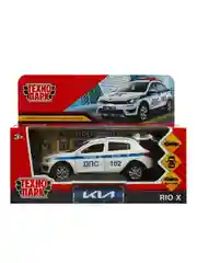 Металлическая модель Технопарк "Kia Rio. Полиция", 12 см