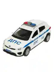 Металлическая модель Технопарк "Kia Rio. Полиция", 12 см