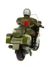 Модель металлическая Технопарк Мотоцикл Полиция, с фигуркой, 10 см