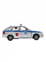 Металлическая модель Технопарк "Lada Priora Хэтчбек. Полиция", 12 см