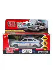 Металлическая модель Технопарк "Lada Priora Хэтчбек. Полиция", 12 см