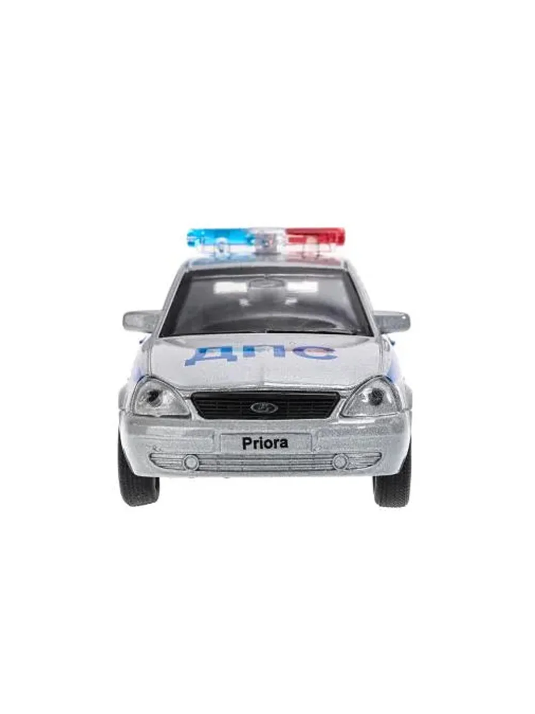 Металлическая модель Технопарк "Lada Priora Хэтчбек. Полиция", 12 см
