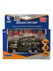 Металлическая модель Технопарк КамАЗ Эвакуатор, 12 см