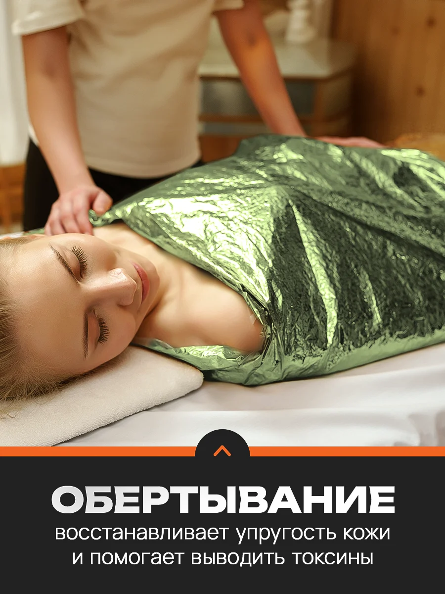 Спасательное термоодеяло 2 шт 160*210, глянец