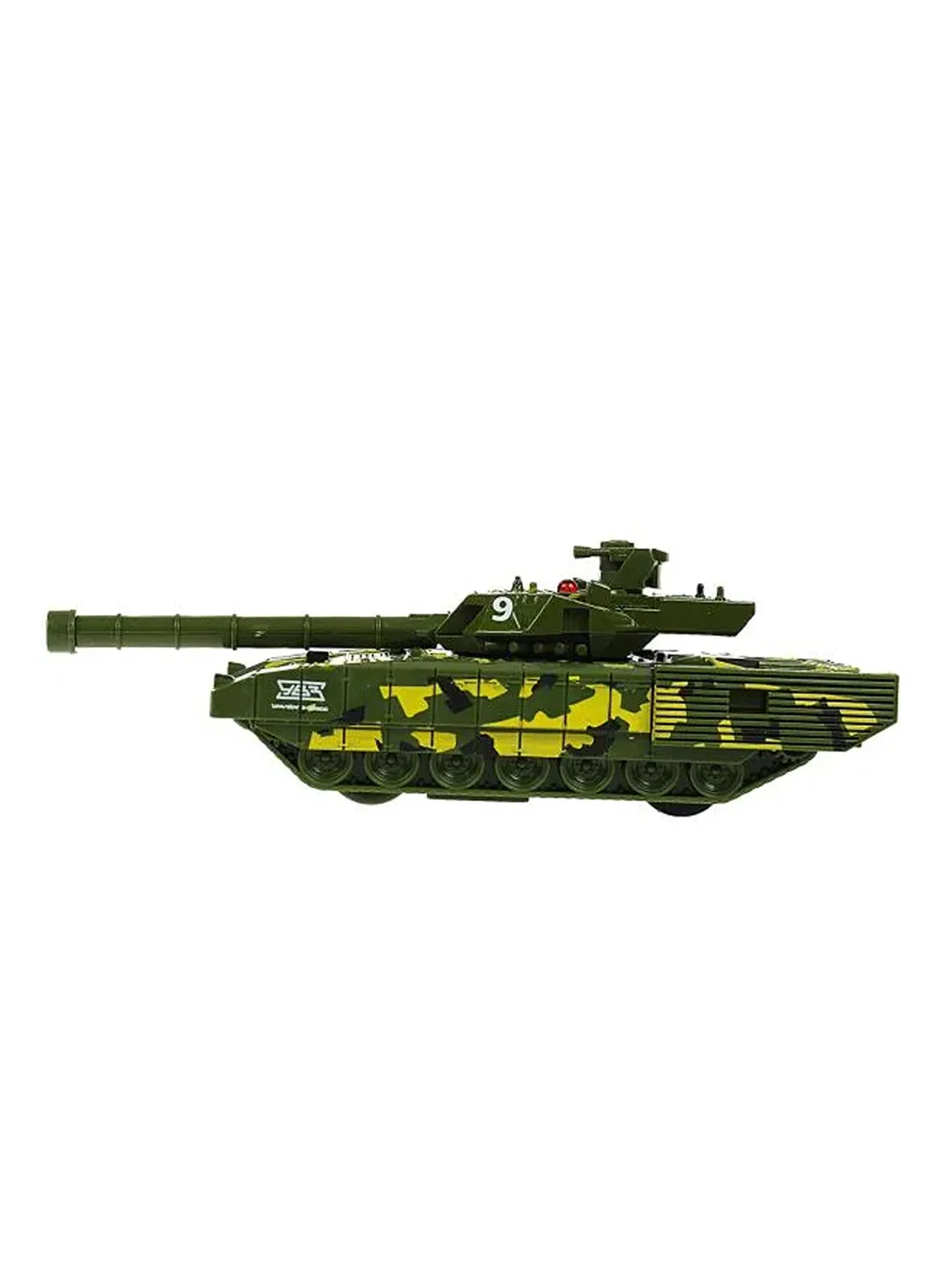 Металлическая инерционная модель Технопарк Танк Т-14 "Армата", 12 см