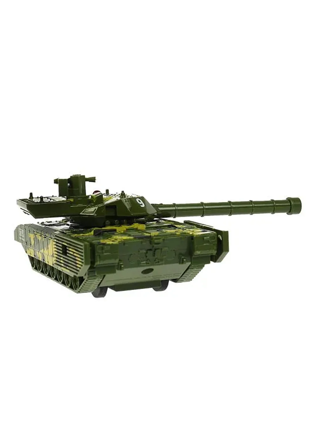Металлическая инерционная модель Технопарк Танк Т-14 "Армата", 12 см