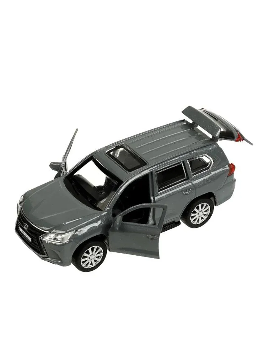 Инерционная металлическая модель ТехноПарк Lexus LX-570, 12 см