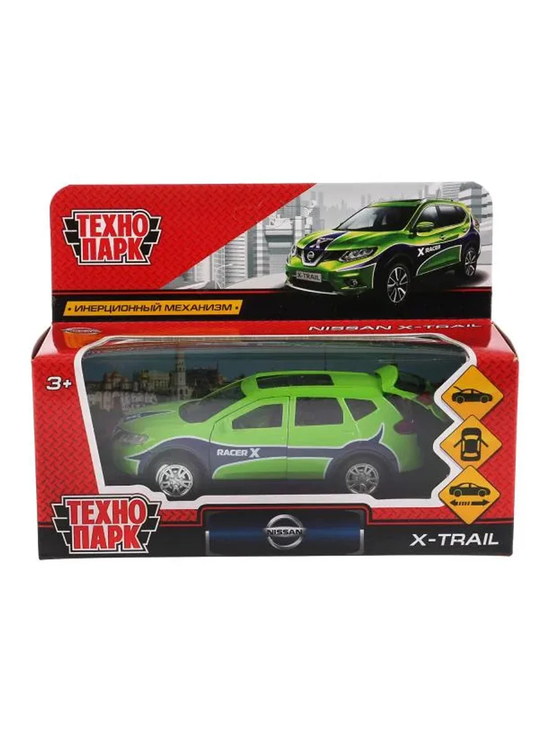 Машина металлическая Технопарк "Nissan X-TRAIL. Спорт", длина 12 см
