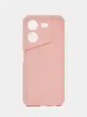 Розовый чехол для Tecno Pova 5 Pro 5G (Техно Пова 5 про 5 джи), противоударный, с бортиками