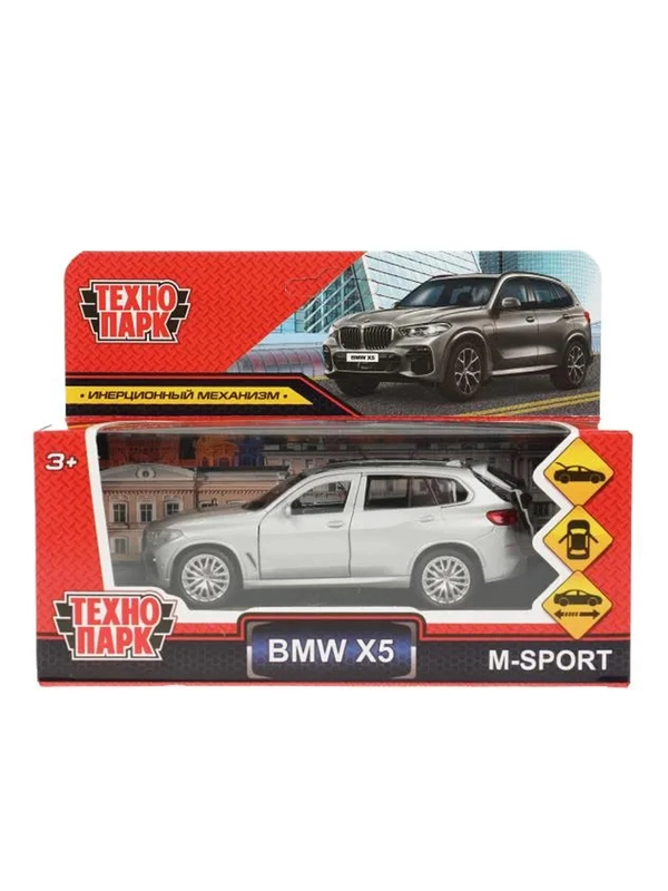 Металлическая модель Технопарк BMW X5 M-SPORT, 12 см