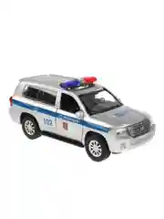 Машина металлическая Технопарк "Toyota Land Cruiser. Полиция", длина 12,5 см