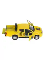 Металлическая модель Технопарк "Mitsubishi L200 Pickup. Динозавры", 13 см