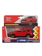 Коллекционная металлическая легковая машина Технопарк Jeep Grand Cherokee, 12 см
