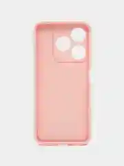 Розовый чехол для  Realme C63 4G (Реалми С63 4джи), противоударный, с бортиками
