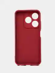 Бордовый чехол для  Realme C63 4G (Реалми С63 4джи), противоударный, с бортиками