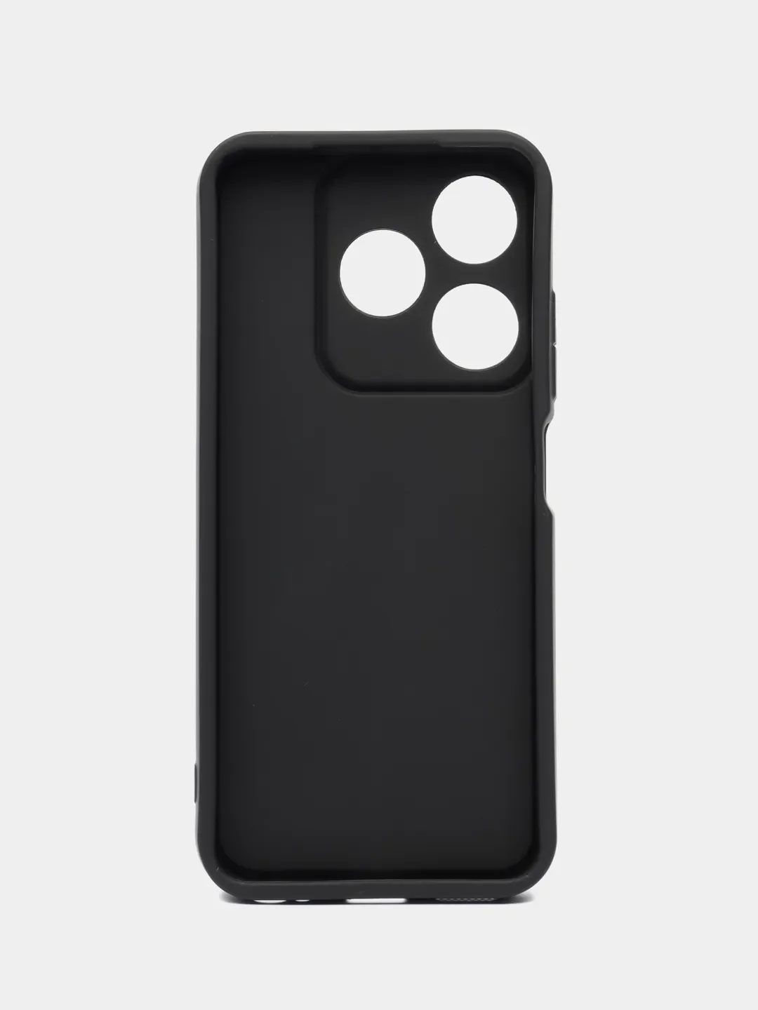 Черный чехол для Realme C63 4G (Реалми С63 4джи), противоударный, с бортиками