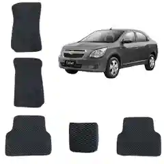Серый 3-d Автомобильные EVA коврики для CHEVROLET COBALT / Шевроле Кобальт