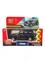 Металлическая модель Технопарк Jeep Wrangler Sahara, 12 см