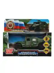 Металлическая модель Технопарк "Армейский внедорожник", 12 см
