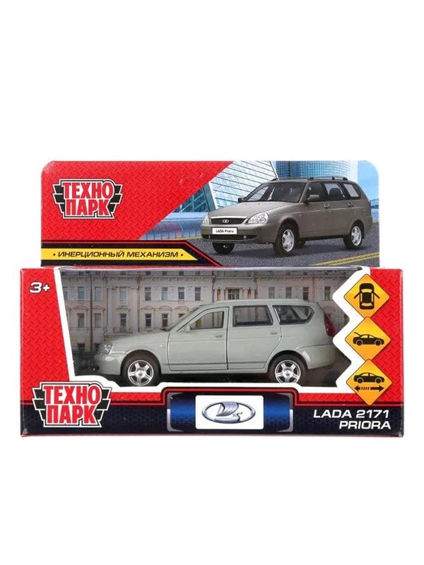 Металлическая модель Технопарк Lada 2171 Priora, 12 см