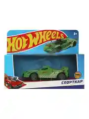 Инерционная металлическая модель ТехноПарк Hot Wheels. Спорткар, 10 см