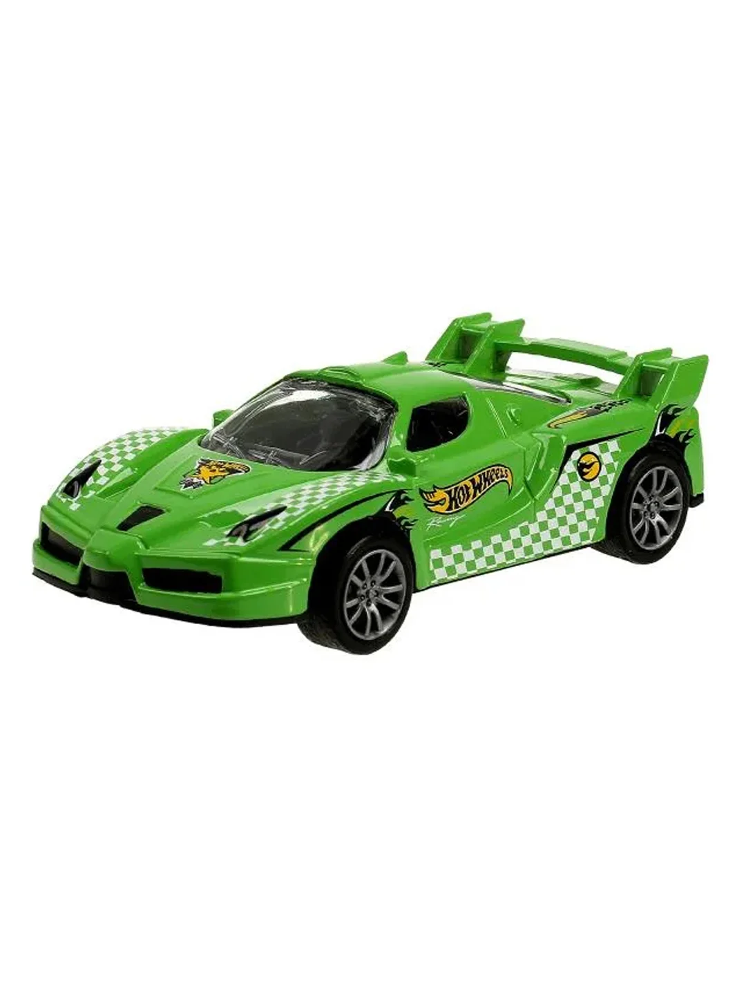 Инерционная металлическая модель ТехноПарк Hot Wheels. Спорткар, 10 см