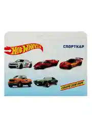 Инерционная металлическая модель ТехноПарк Hot Wheels. Спорткар, 10 см