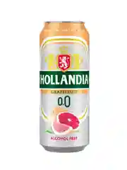 Пивной напиток б/а HOLLANDIA Грейпфрут светлое фильтрованное 0,45л ж/б