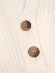 Молочный кардиган для девочек
