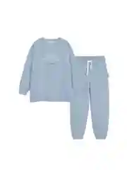 Голубой костюм детский, свитшот и брюки