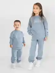 Голубой костюм детский, свитшот и брюки