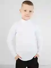Белый водолазка для мальчика