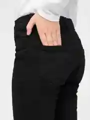 Черный джинсы для девочек Skinny