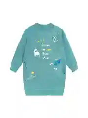 Бирюзовый платье