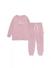 Розовый костюм детский, свитшот и брюки