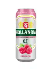 Пивной напиток б/а HOLLANDIA Малин-Мята светлое фильтрованное 0,45л ж/б