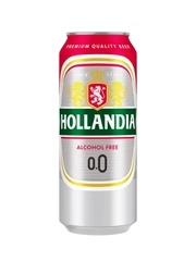 Пивной напиток б/а HOLLANDIA Пиво светлое фильтрованное 0,45л ж/б