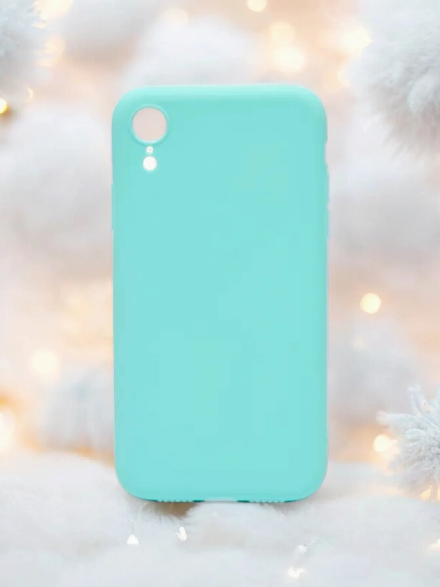 Голубой чехол Silicone Case для iPhone 12, 11, XR, 7, 8, SE, XS, X, 8+, 7+, 6s, 6, Pro, Max