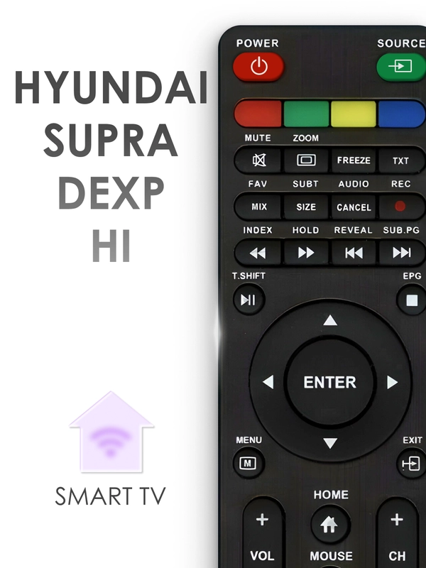 Пульт RS41-DCG для телевизора Akira Akai AMCV Dexp Digma Econ Hartens Novex Starwind Supra