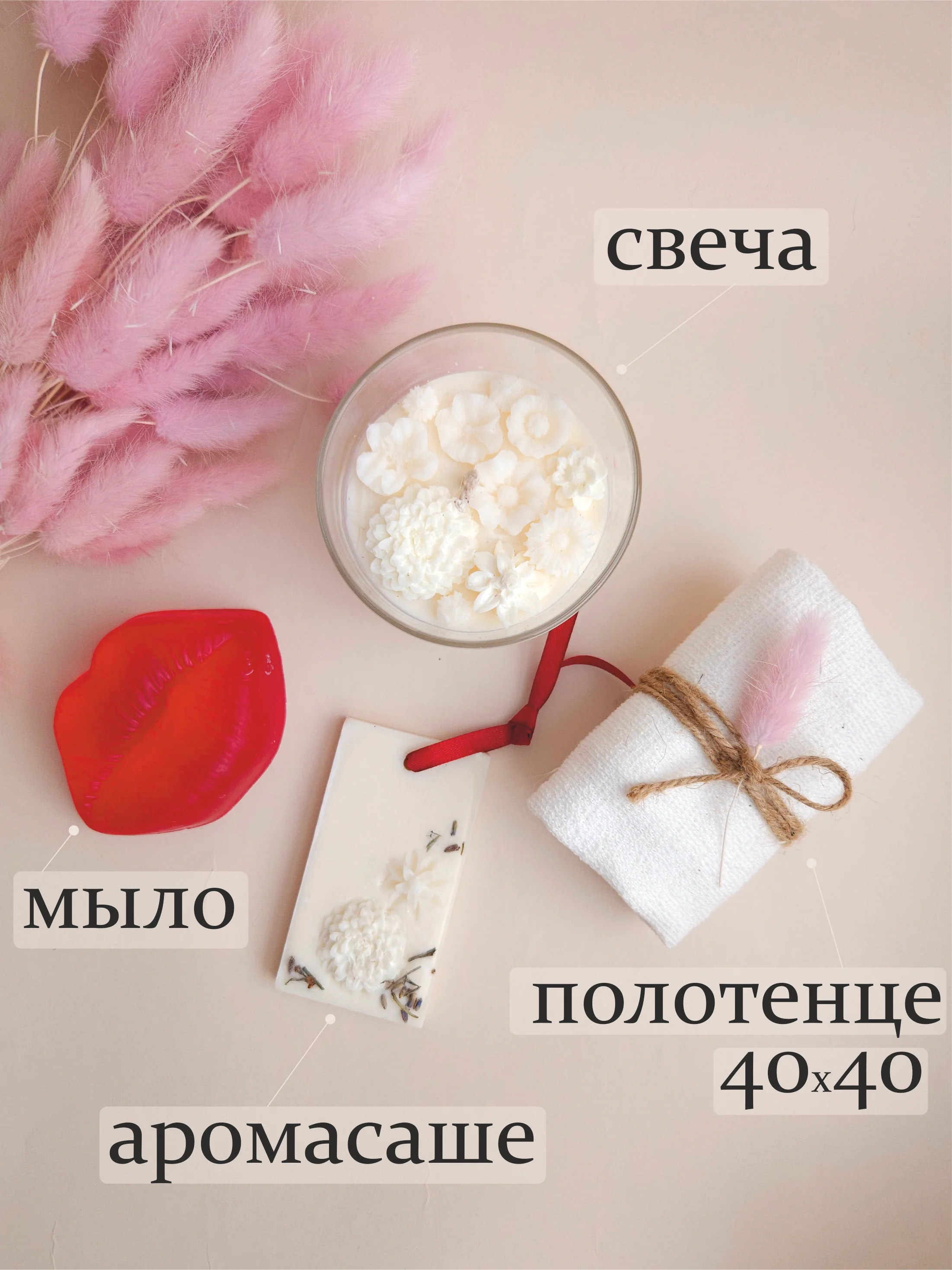 Кремовый набор подарочный по уходу за телом, подарок на новый год, подарок на день рождения