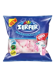 Маршмеллоу ZERFER Duo, клубника - ваниль, 90 г