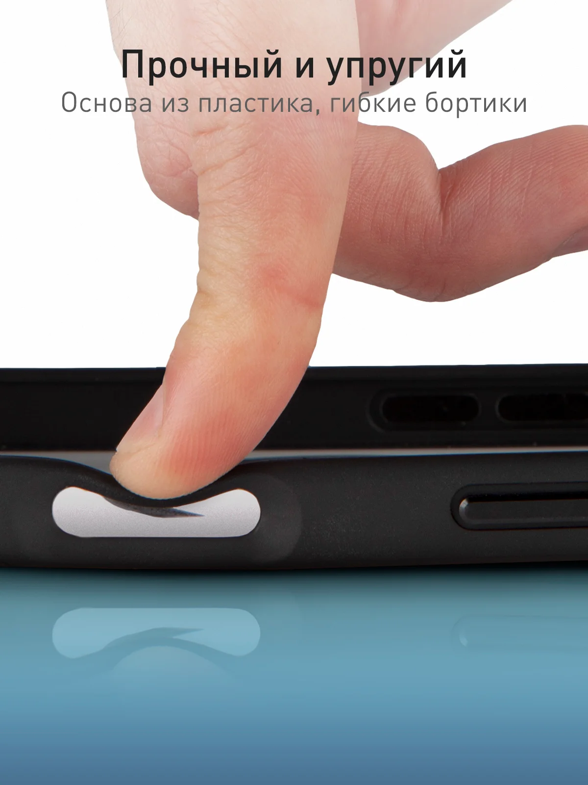 Черный чехол MagSafe для iPhone 16 с подставкой ROSCO пластиковый с силиконом, магнитом защитный