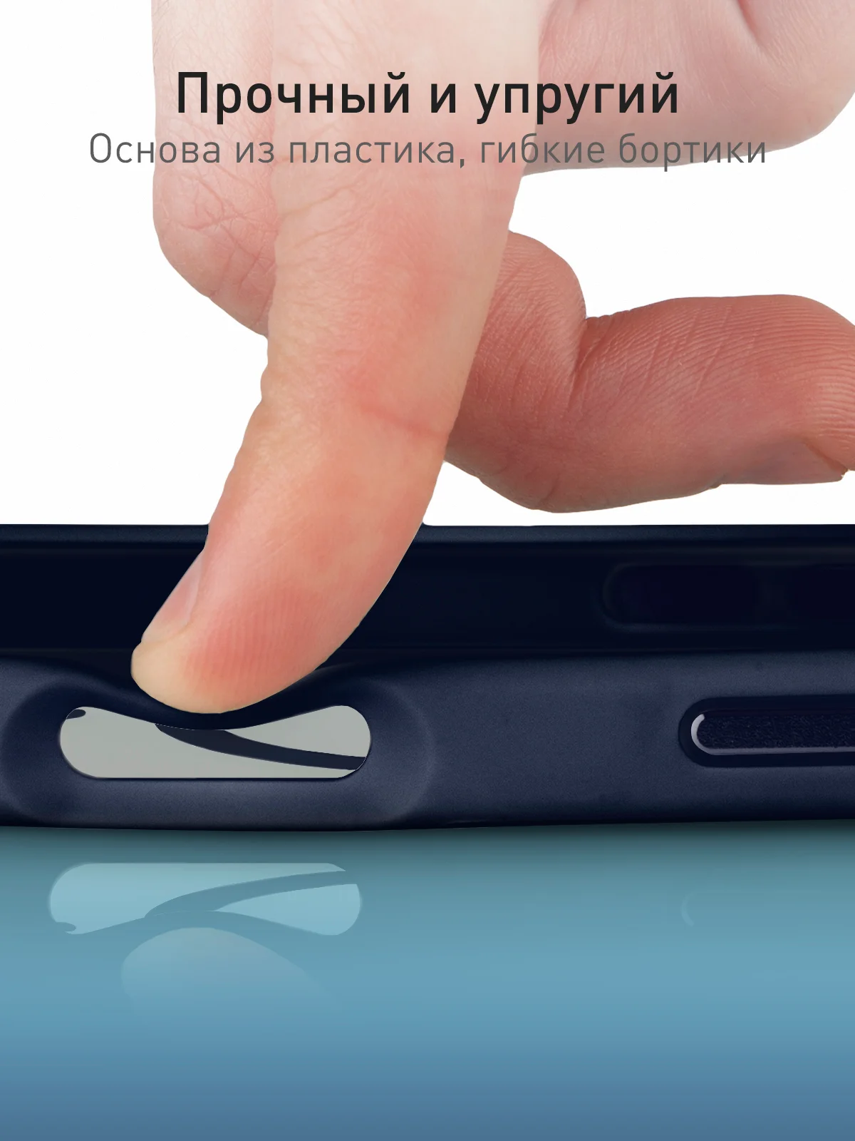 Синий чехол MagSafe для iPhone 16 с подставкой ROSCO пластиковый с силиконом, магнитом защитный
