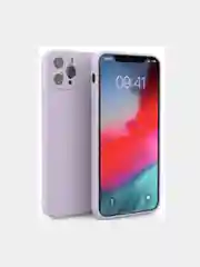 Сиреневый чехол Lux для iPhone 11, 13, 12, 12ProMax, 7/8, однотонный