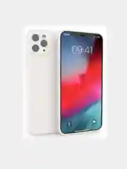 Молочный чехол Lux для iPhone 11, 13, 12, 12ProMax, 7/8, однотонный