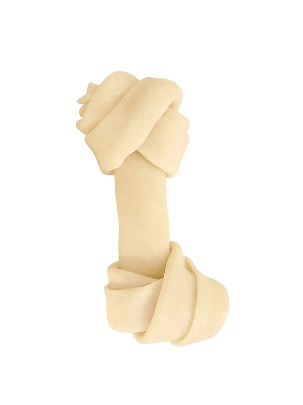 Кость жевательная Triol DENTAL, BRH- 8-10, узловая белая, 20 см, 85-90г, 10 штук