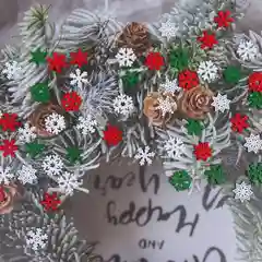 Набор деревянных заготовок для творчества "Снежинки", 25шт в наборе (3 цвета микс)